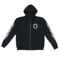 "CHROME" ZIP HOODIE