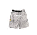 "ALCATRAZ" CARGO SHORTS GREY